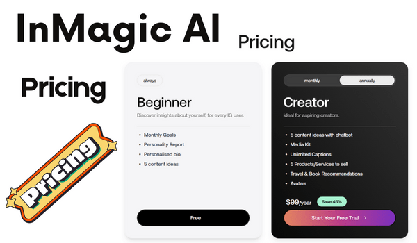 InMagic AI Pricing