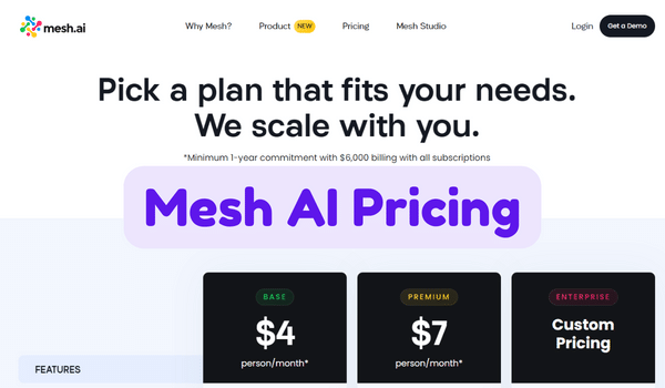 Mesh AI Pricing