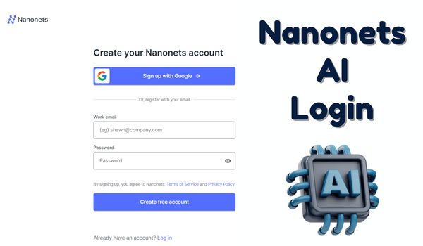 Nanonets AI Login