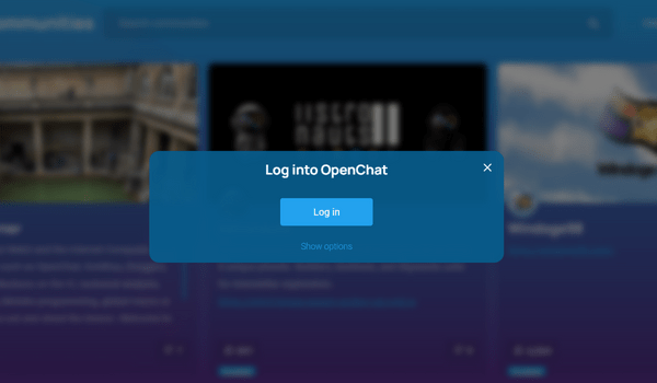 Openchat Login