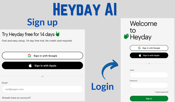 Heyday Login