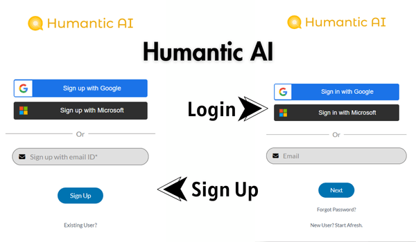 Humantic AI Login