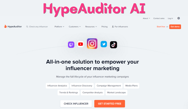 HypeAuditor ai