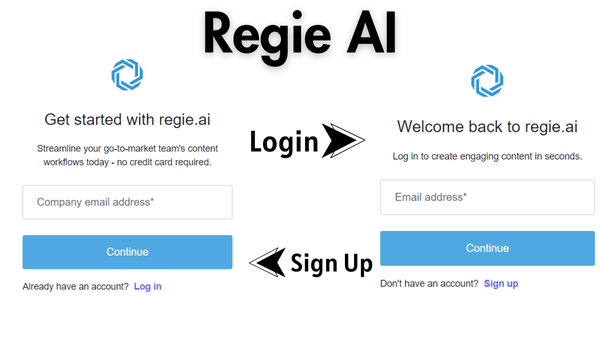 Regie AI Login