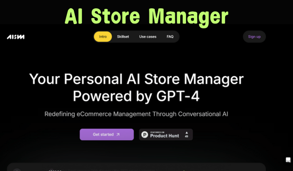 AI Store Manager tool