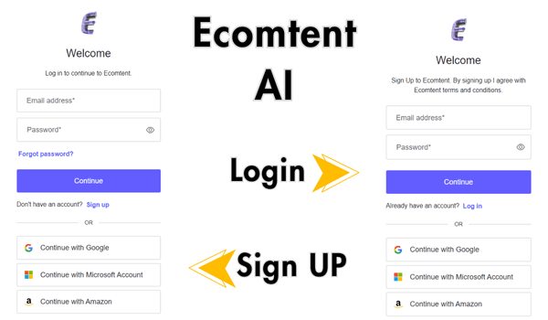 Ecomtent Login